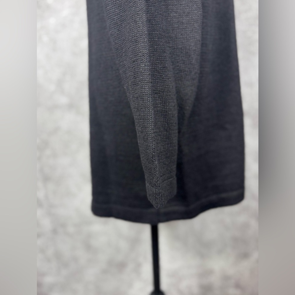 Vintage SML Sport Embellished Tunic Sweater M | Artwear Jewel Tone Beaded Floral - Picture 5 of 12